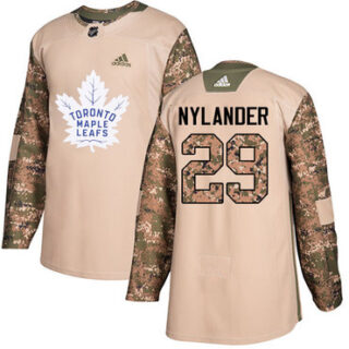 Youth Toronto Maple Leafs #29 William Nylander Camo Authentic 2017 Veterans Day Stitched NHL Jersey