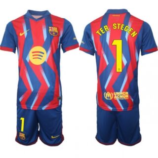 Men FC Barcelona 2026 Soccer Jerseys RedBlue #1 TER STEGEN