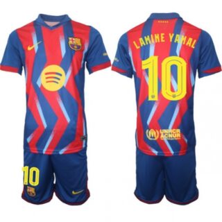 Men FC Barcelona 2026 Soccer Jerseys RedBlue #10 LAMINE YAMAL