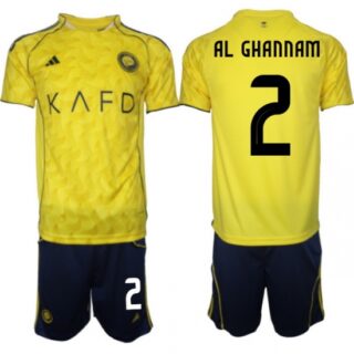 Men Al Nassr 2026 Soccer Jerseys Yellow #2 AL GHANNAM