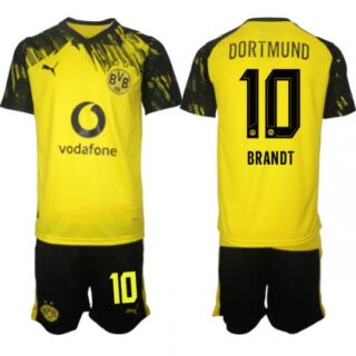 Men Borussia Dortmund 2026 Soccer Jerseys Yellow #10 BRANDT