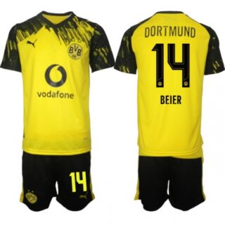 Men Borussia Dortmund 2026 Soccer Jerseys Yellow #14 BEIER