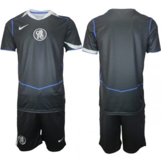 Men Chelsea 2026 Soccer Jerseys DarkGrey BLANK