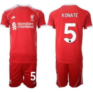Men Liverpool 2026 Soccer Jerseys Red #5 KONATE