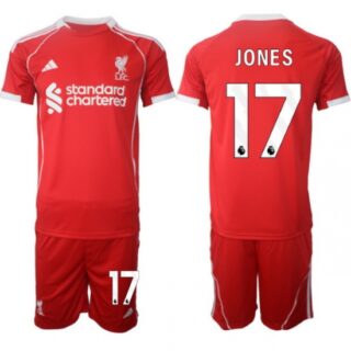 Men Liverpool 2026 Soccer Jerseys Red #17 JONES