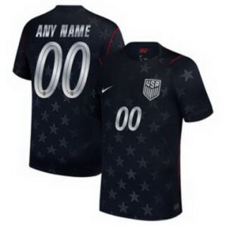 Men 00 Custom USMNT 2026 Stadium Replica Jersey 5