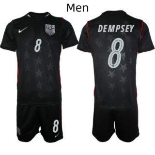 USA FIFA World Cup 2026 Navy Blue Soccer Jersey Clint Dempsey #8
