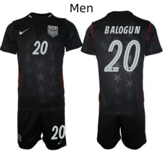 USA FIFA World Cup 2026 Navy Blue Soccer Jersey Folarin Balogun #20