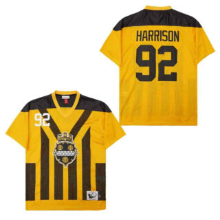 Mitchell And Ness Steelers #92 Throwback Stitched NFL Jersey