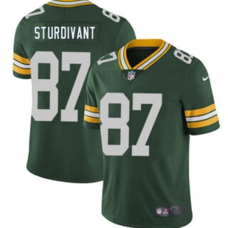 Men's Green Bay Packers #87 J. Michael Sturdivant Green 2026 Draft Vapor Untouchable Limited Stitched Football Jersey