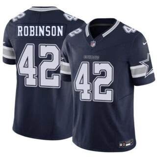 Men's Dallas Cowboys #42 Curtis Robinson Navy 2026 F.U.S.E Vapor Untouchable Limited Stitched Football Jersey
