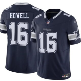 Men's Dallas Cowboys #16 Sam Howell Navy 2026 F.U.S.E Vapor Untouchable Limited Stitched Football Jersey