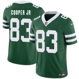 Men's New York Jets #83 Omar Cooper Jr Green 2026 Draft F.U.S.E. Vapor Untouchable Limited Stitched Jersey