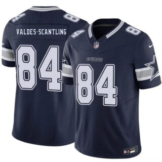 Men's Dallas Cowboys #84 Marquez Valdes-Scantling Navy 2026 F.U.S.E Vapor Untouchable Limited Stitched Football Jersey