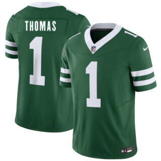 Men's New York Jets #1 Azareye'h Thomas Green 2026 Draft F.U.S.E. Vapor Untouchable Limited Stitched Jersey