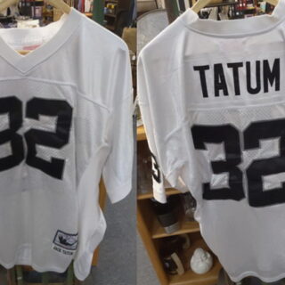 Men's Las Vegas Raiders #32 Jack Tatum White Stitched Jersey