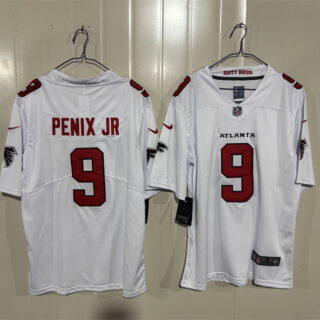 Men's Atlanta Falcons #9 Michael Penix Jr. White 2026 New Vapor Untouchable Limited Stitched Football Jersey