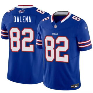 Men's Buffalo Bills #82 Mac Dalena Blue 2026 F.U.S.E. Vapor Untouchable Limited Stitched Football Jersey