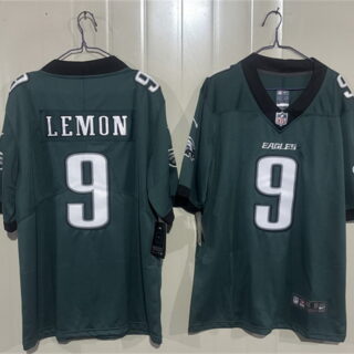 Men's Philadelphia Eagles #9 Makai Lemon Green 2026 Draft Vapor Untouchable Limited Stitched Football Jersey