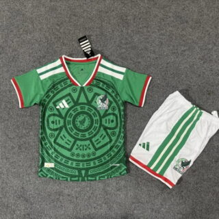Youth Mexico 2026 Blank Home Jersey
