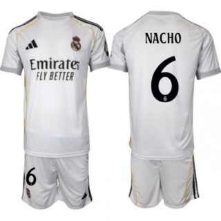 Men Real Madrid 2026 Soccer Jerseys White #6 CAMAVINGA