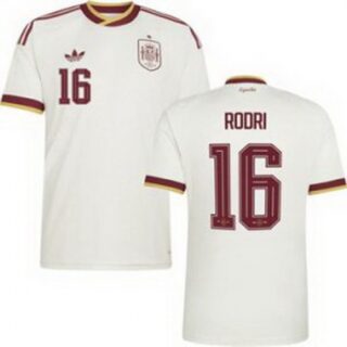 Men 16 Spain Rodri World Cup 2026 Away Replica Jersey