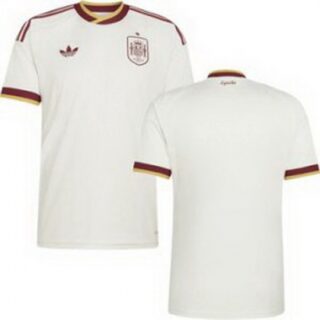 Men Spain Blank World Cup 2026 Away Replica Jersey