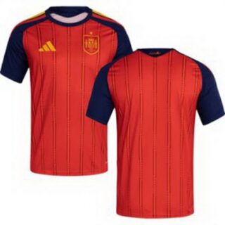 Men Spain Blank World Cup 2026 Away Replica Jersey