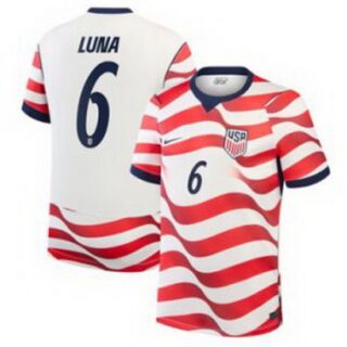 Men 6 Diego Luna USMNT 2026 Home Stadium Replica Jersey