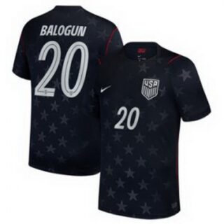 Men 20Folarin Balogun USMNT 2026 Stadium Replica Jersey