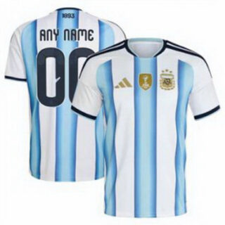 Men 00 Custom Argentina National Team World Cup