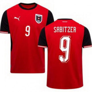 Men 9 Austria Marcel Sabitzer World Cup Away Replica Jersey