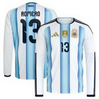 Men 13 Cristian Romero Argentina National Team World Cup