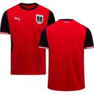Men Austria Blank World Cup Away Replica Jersey