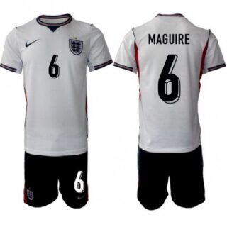 England FIFA World Cup026 White Soccer Jersey Harry Maguire #6