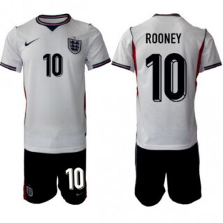 England FIFA World Cup026 White Soccer Jersey Wayne Rooney #10