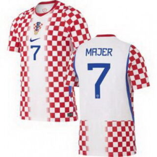 Men 7 Croatia Lovro Majer Away Replica World Cup