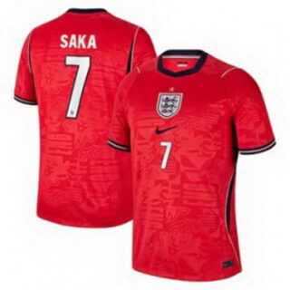 Men 7Bukayo Saka England Jersey