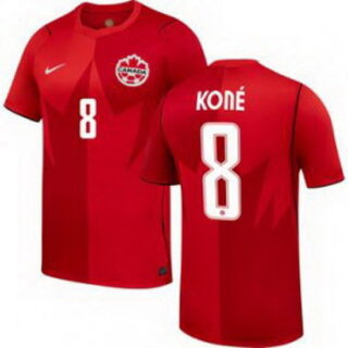Men 8 Canada Ismael Kone Replica Away