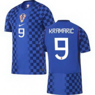 Men 9 Croatia Andrej Kramaric Away Replica World Cup