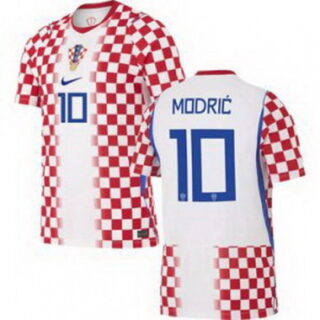 Men 10 Croatia Luka Modric Away Replica World Cup