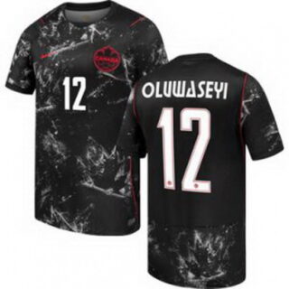 Men 12 Canada Tani Oluwaseyi Replica Away