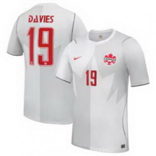 Men 19 Alphonso Davies Canada 2026 Jersey