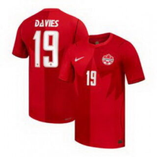 Men 19Alphonso Davies Canada 2026 Jersey