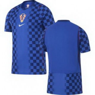 Men Croatia Blank Away Replica World Cup