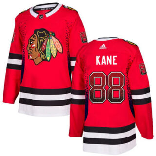 Blackhawks 88 Patrick Kane Red Drift Fashion Adidas Jersey