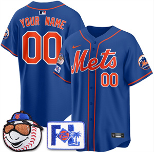 Custom GenderName New York Mets 2025 Spring Training BASEBALL Jersey All Stitched Royal