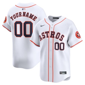 Custom Houston Astros 2025 City Connect Vapor Premier Limited Jersey All Stitched White