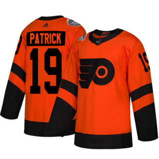 Flyers #19 Nolan Patrick Orange Authentic 2019 Stadium Series Stitched Hockey Jersey