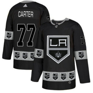 Kings 77 Jeff Carter Black Team Logos Fashion Adidas Jersey